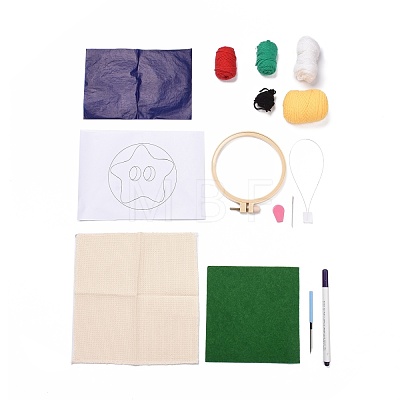 Punch Embroidery Starter Kit DIY-E039-04-1
