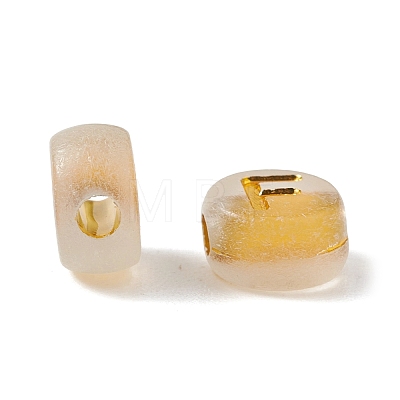 Luminous Transparent Acrylic Beads OACR-P037-01B-F-1