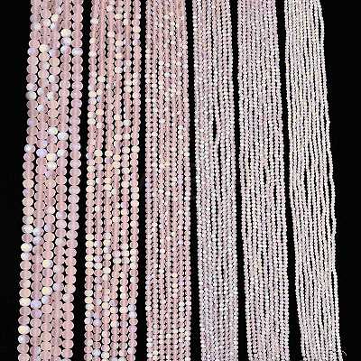 Transparent Glass Beads Strands EGLA-A044-T6mm-MB22-1