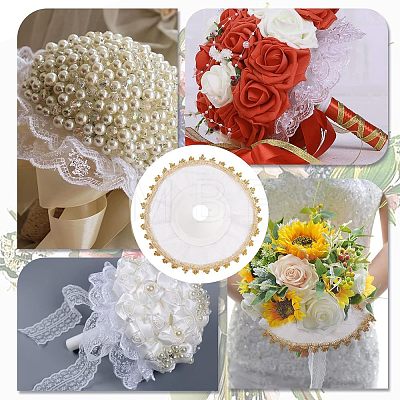  Lace Bouquet Collar AJEW-NB0003-12B-1