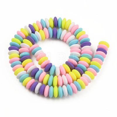 Handmade Polymer Clay Beads Strands CLAY-N008-064-A18-1