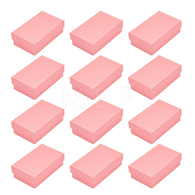 Rectangle Cardboard Paper Jewelry Box CON-TAC0015-01A-1