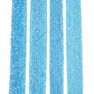 Electroplate Glass Beads Strands EGLA-A044-T6mm-B08-1