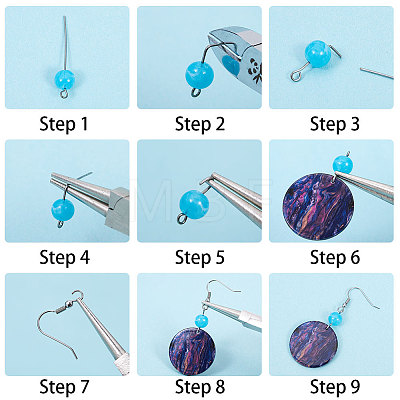 DIY Earring Making DIY-SC0008-39-1