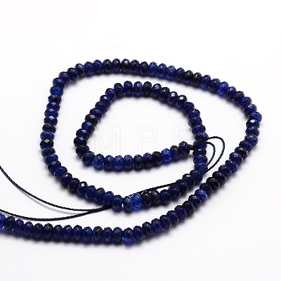 Dyed Natural Malaysia Jade Rondelle Beads Strands G-E316-2x4mm-16-1
