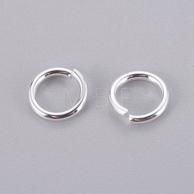 304 Stainless Steel Jump Rings X-STAS-E464-09C-S-1