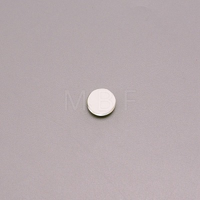 Glass Cabochons LS-GGLA-WH0001-10F-1