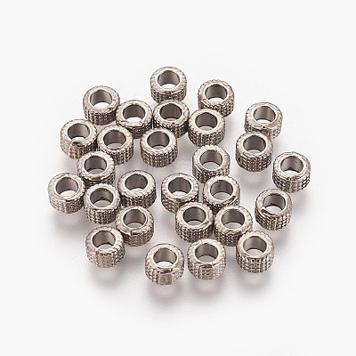 Tibetan Style Alloy Spacer Beads LS-K08PT051-1