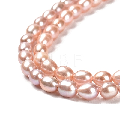 Natural Cultured Freshwater Pearl Beads Strands PEAR-E016-161-1