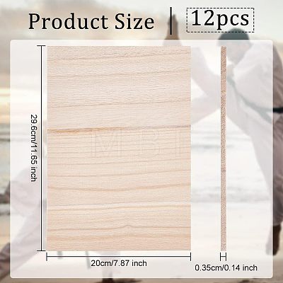 Wooden Karate Breaking Boards LS-WOOD-WH0027-51A-1