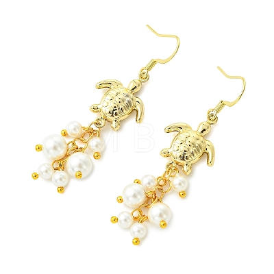 304 Stainless Steel Pendant Dangle Earrings EJEW-JE07232-1