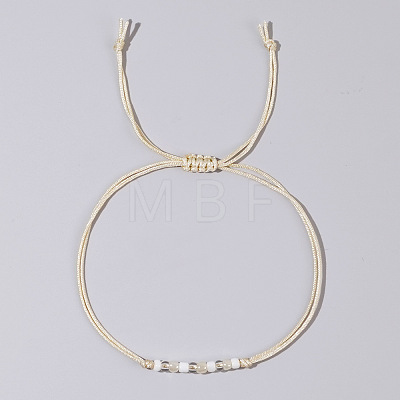 Adjustable Glass Seed Beaded Friendship Braided Bracelets for Daily Wear and Gifts BE2039-6-1