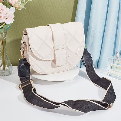 Adjustable Nylon Wide Bag Shoulder Straps FIND-WH0110-366B-1
