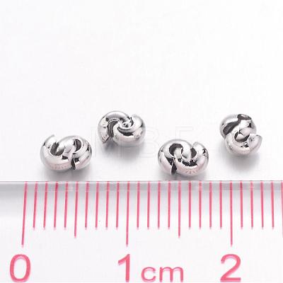 Iron Crimp Beads Covers IFIN-H028-NFN-NF-1