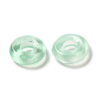 Transparent Glass European Beads X-GLAA-A012-03-1