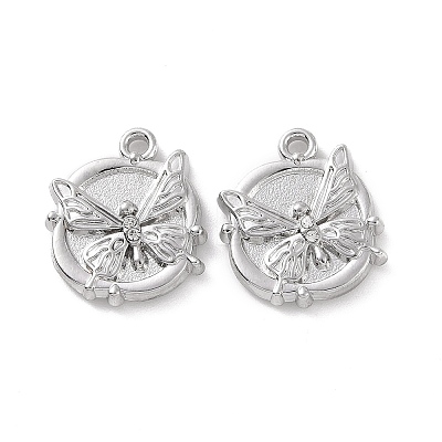 Alloy Crystal Rhinestone Pendants FIND-A023-11P-1