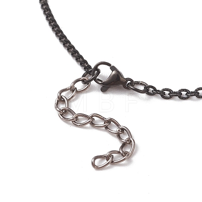 304 Stainless Steel Cable Chain Twisted Chain Bracelet Making AJEW-JB01514-1
