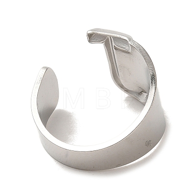 201 Stainless Steel Finger Rings RJEW-H223-04P-J-1