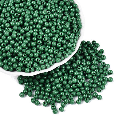 Opaque Acrylic Beads SACR-A006-06A-1