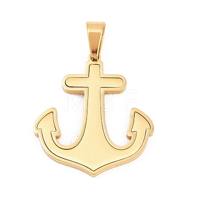 304 Stainless Steel Pendants STAS-B137-01G-1