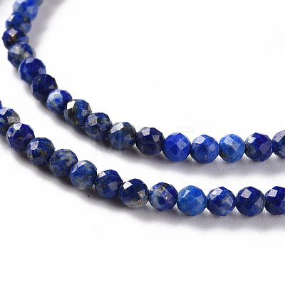 Natural Lapis Lazuli Beads Strands X-G-S362-112B-1
