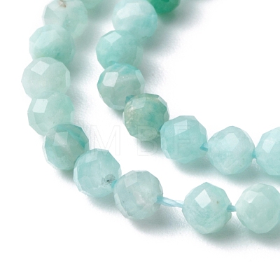 Natural Amazonite Bead Strands G-A129-3mm-20-1