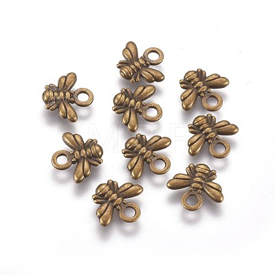 Tibetan Style Alloy Charms TIBEP-A123292-AB-FF-1