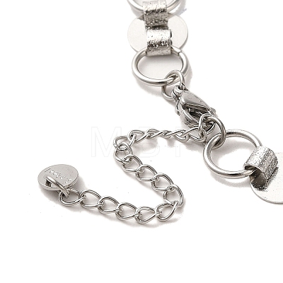Handmade 304 Stainless Steel Necklaces NJEW-Q333-02B-01-1