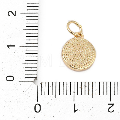 Brass with Enamel Charms KK-Q096-16B-G-1
