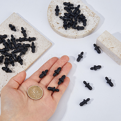 140Pcs PE Plastic Irrigation Barb Connector Parts FIND-DC0008-54-1