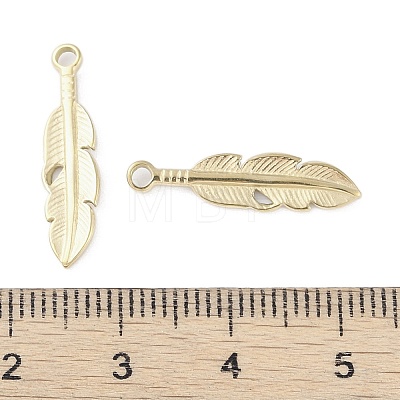 304 Stainless Steel Pendants STAS-L022-399G-1