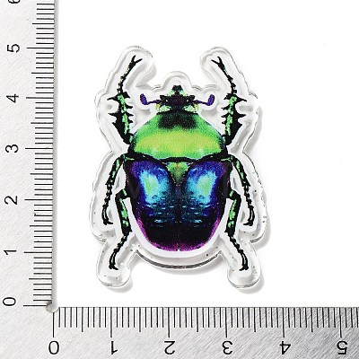 Acrylic Pendants MACR-C031-02B-02-1