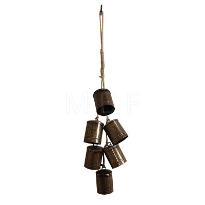 Halloween Iron Protective Witch Bells for Doorknob Hanging Ornaments PW-WG5B402-01-1