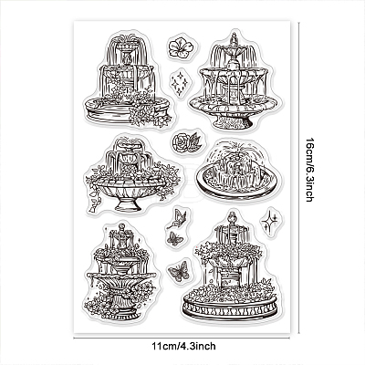 Custom PVC Plastic Clear Stamps DIY-WH0448-0510-1