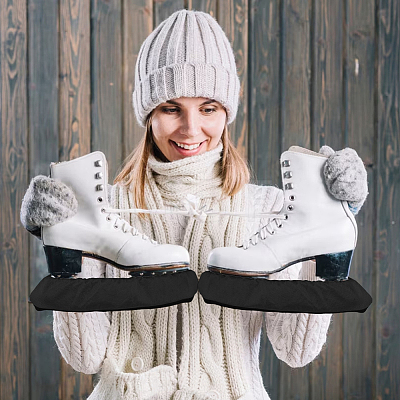 Oxford Cloth Ice Skate Guards AJEW-GF0015-13A-02-1