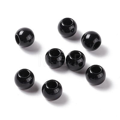 Opaque Acrylic European Beads OPDL-C002-11M-1