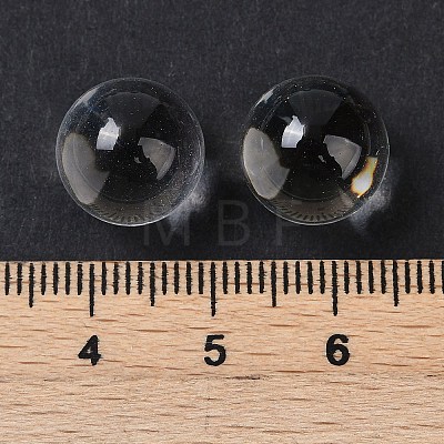 Transparent Glass Beads GLAA-U007-01D-1