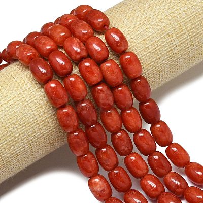 Natural Malaysia Jade Beads Strands G-B165-D01-10x14mm-1