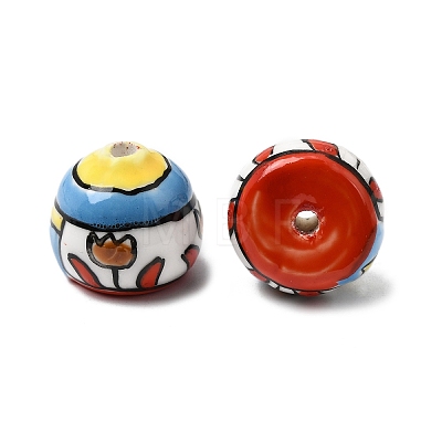 Handmade Porcelain Beads PORC-A034-05D-1