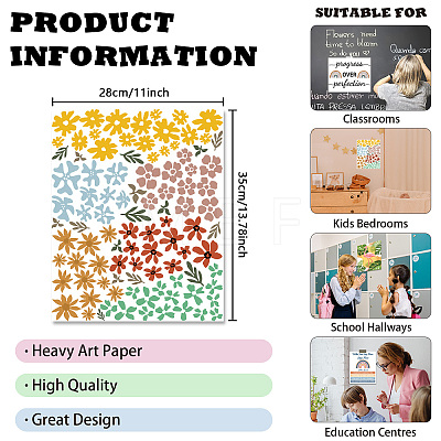 Rectangle with Face Pattern Paper DIY-WH0349-119P-1