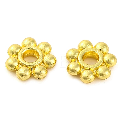 Rack Plating Brass Spacer Beads KK-S401-02G-1