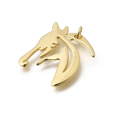 Brass Pendants KK-Z155-04G-01-1