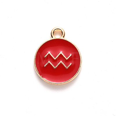 Alloy Enamel Pendants LS-X-ENAM-S124-01A-07J-1