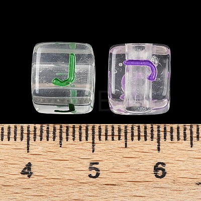 Acrylic European Beads MACR-I042-01J-1