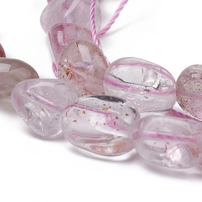 Natural Mixed Quartz Beads Strands G-L493-55-1