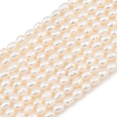Natural Cultured Freshwater Pearl Beads Strands PEAR-F020-15-1