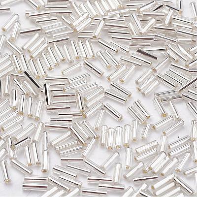 Glass Bugle Beads SEED-E001-5mm-21-1