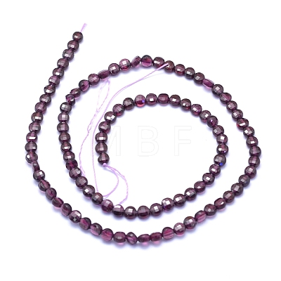 Natural Garnet Beads Strands G-E530-07AL-1