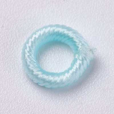 Polyester Cord Beads WOVE-K001-B27-1