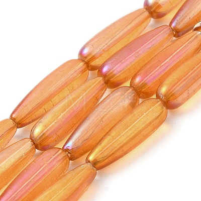 Glass Beads Strands GLAA-G104-01B-1